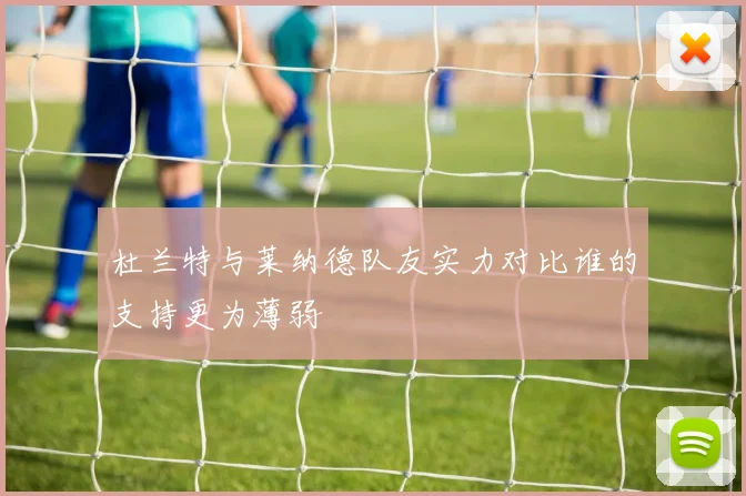 杜兰特与莱纳德队友实力对比谁的支持更为薄弱